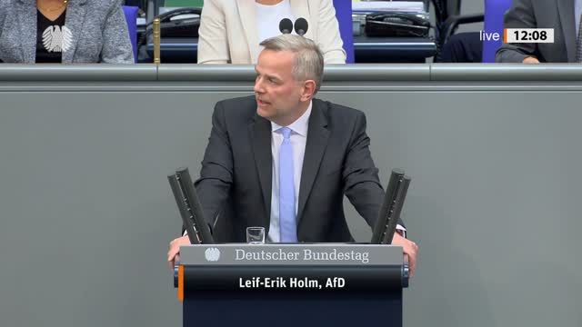 Leif-Erik Holm Rede vom 14.10.2022 - Berichte Ostdeutschland 2022, Stand der Deutschen Einheit 2021