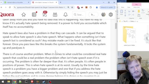Introduction to Hate Speech Prohibition: A free lecture worth hundreds of pounds.