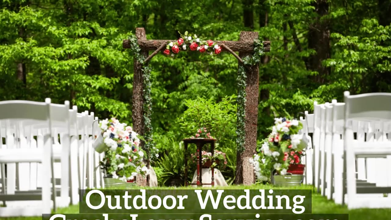 Outdoor Wedding Hagerstown Maryland Landscape Company