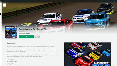 Nascar BBR night in America 6 (Nascar video game racing)