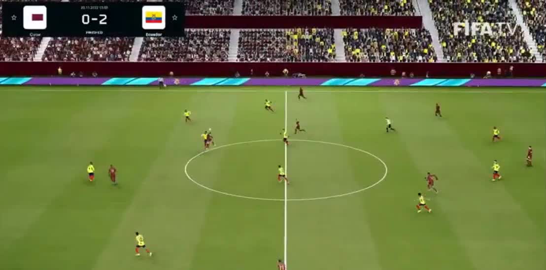 QATAR vs ECUADOR - FIFA World Cup 2022 Qatar