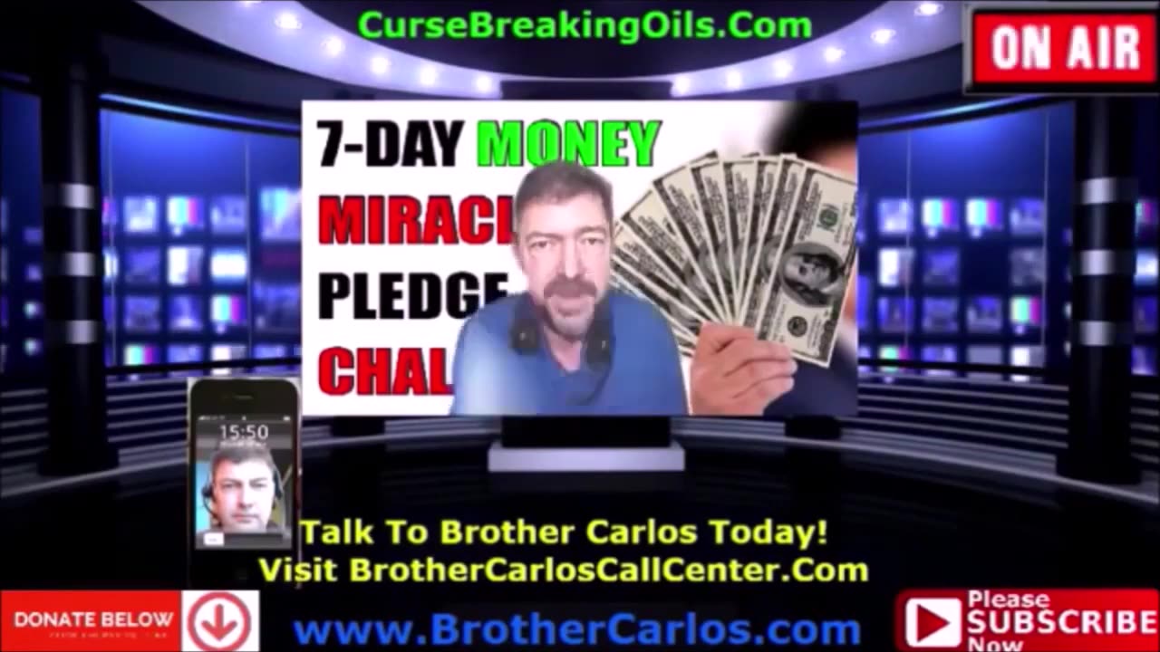 7 Day Financial Miracle Prayer - Brother Carlos Money Financial Prayer #money #Jesus #God