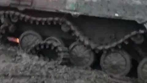 Ukrainian BMP destroyed at Bakhmut, February 28th