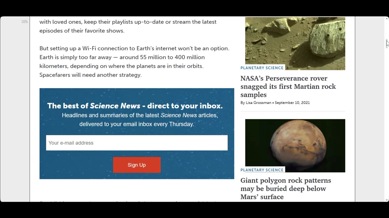 how they plan to build internet on mars