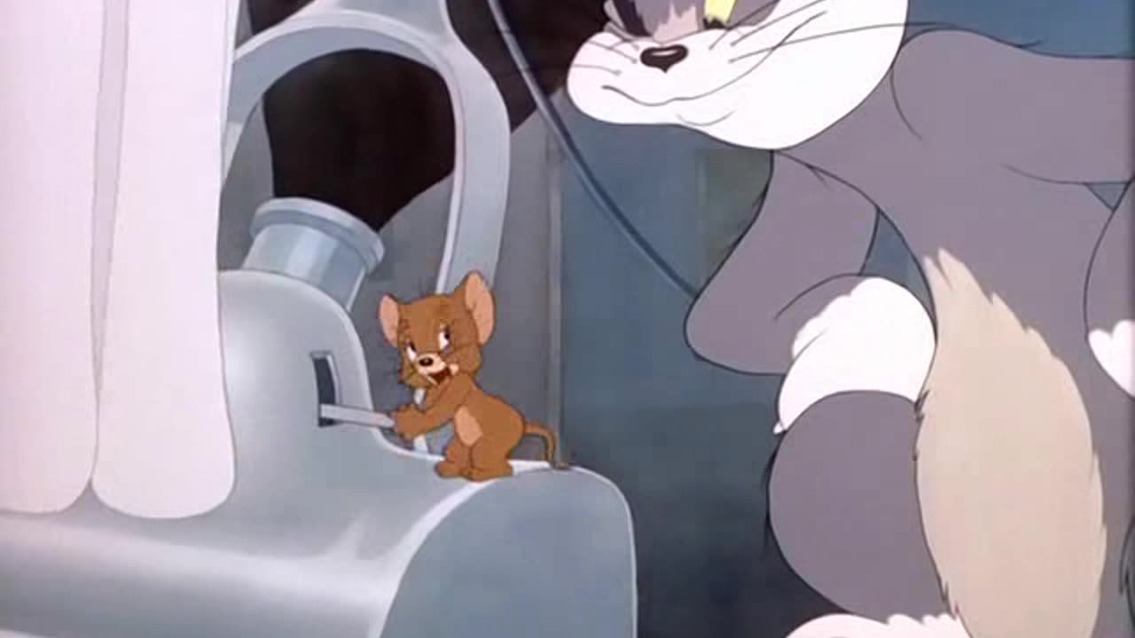 Tom and Jerry Fraidy Cat