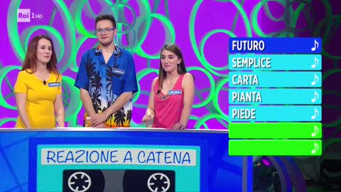 RAIUNO - Reazione A Catena-La Catena Musicale (18/08/2019)