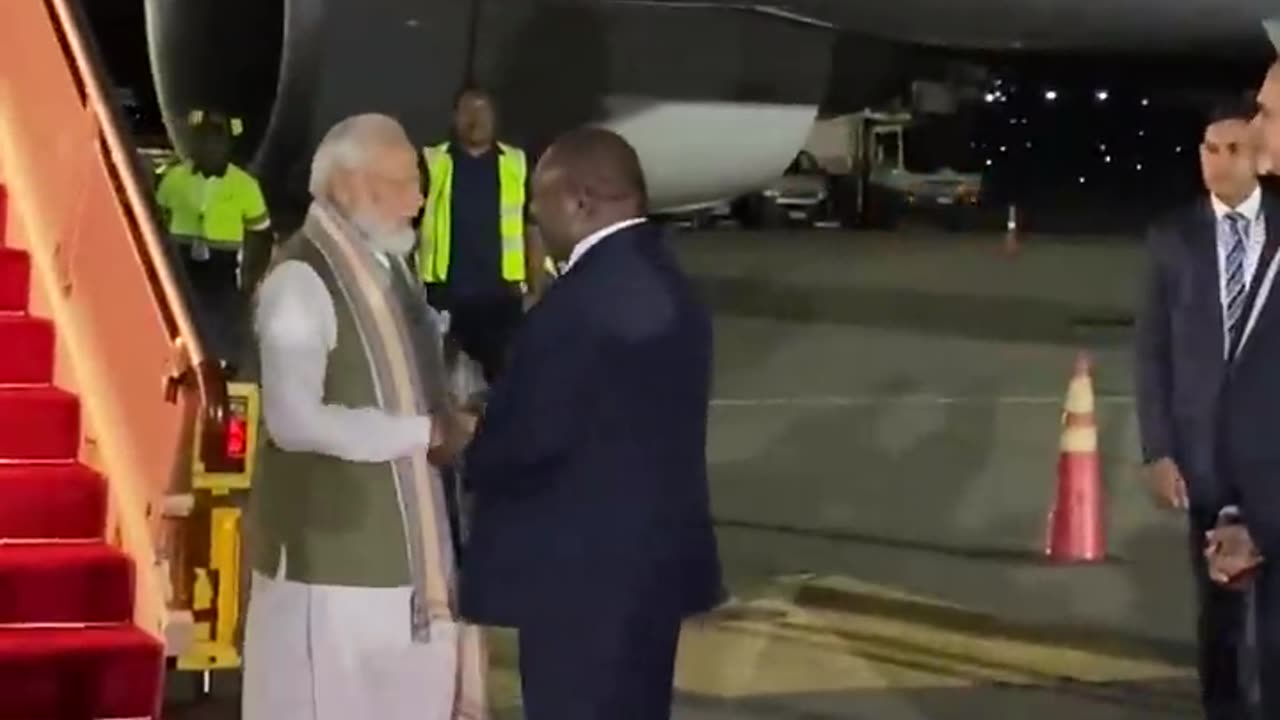 Never seen before visuals! Papua New Guinea PM seeks PM Modi’s blessings