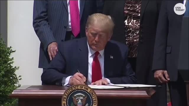 Trump * FinallySigns His Resigning Papers