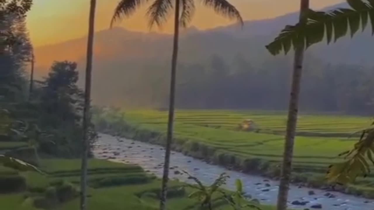 beautiful atmosphere in Bali, Indonesia