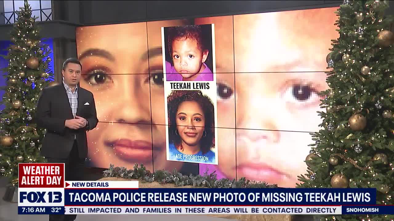 Tacoma Police release new photo of missing Teekah Lewis FOX 13 Seattle