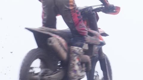 These Racers in the Mud (Slow Motion)