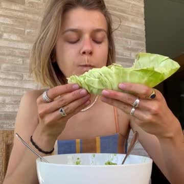 Delicious Easy To Make Green Goddess Salad - Vegan