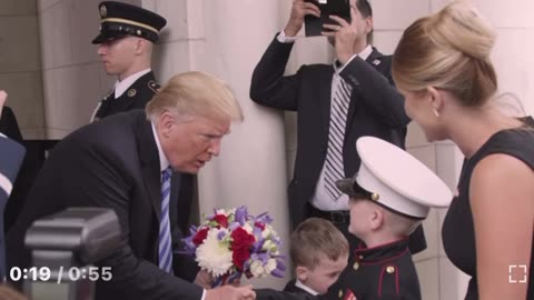 Trump on White House