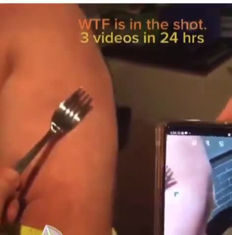 Vaccinated now have a QR Barcode in their arm