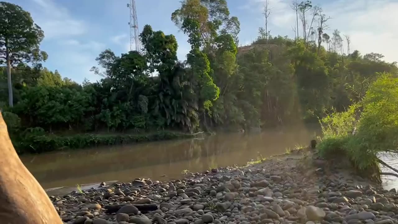 Best Sunrise - Hidden Paradise Resort Papar #Naturelover # Sunrise #Malaysia