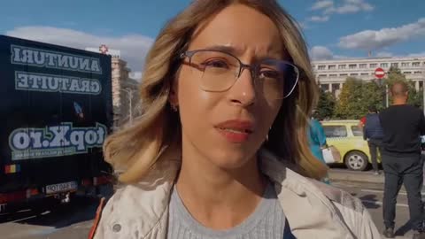 Protestul cetatenilor din Piata Victoriei in 2.10.2022; partea 3