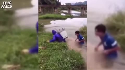 Funny Fishing Fails