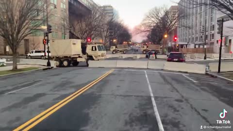 Military checkpoints are everywhere