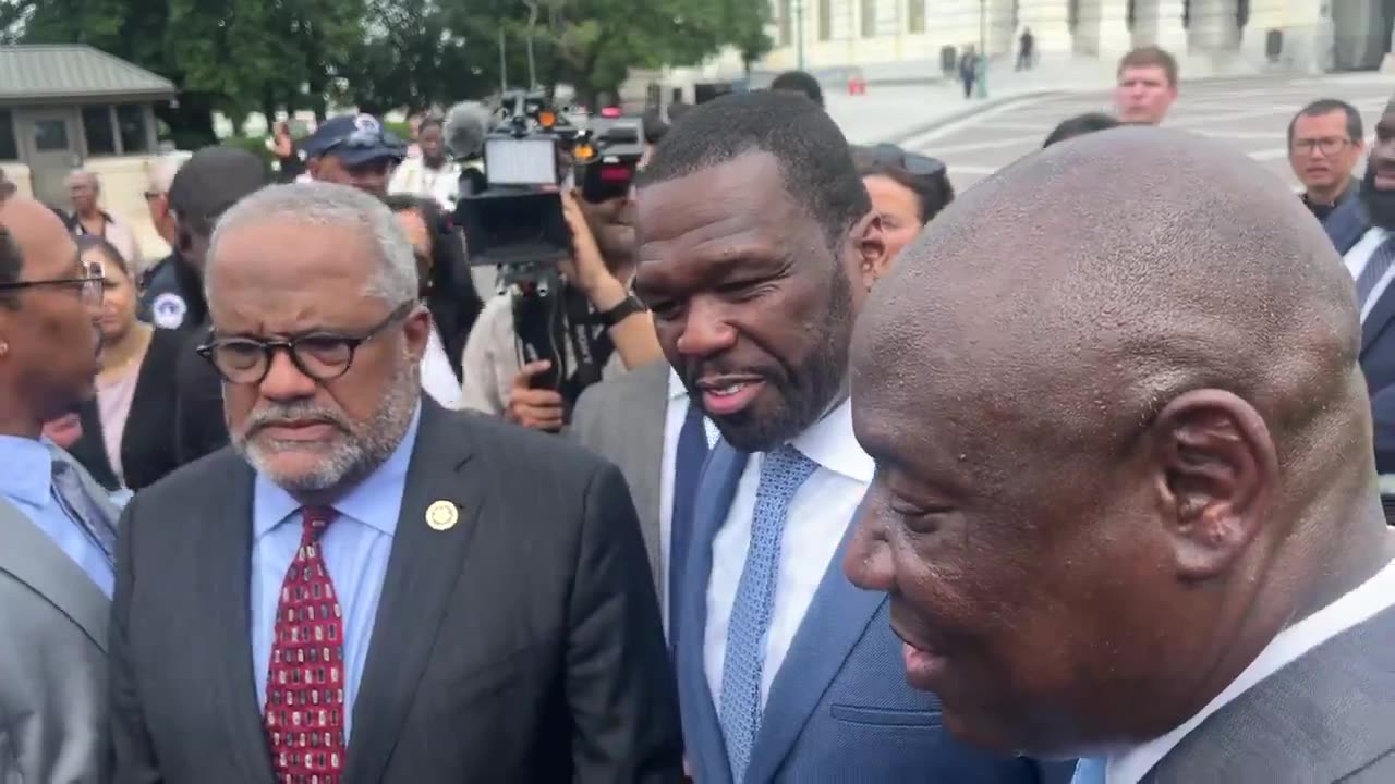 50 Cent says he sees black men "identifying with Trump" "because they got RICO charges"