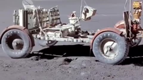 Moon car apollo 15 video