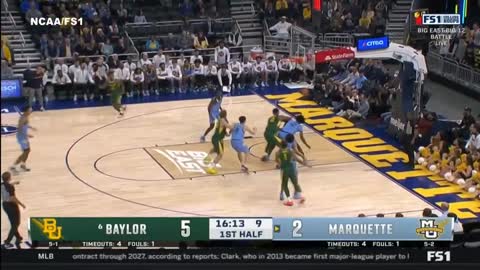 No. 6 Baylor blown out at Marquette