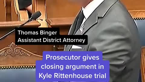 Prosecutor gives closing argument in Kyle Rittenhouse trial