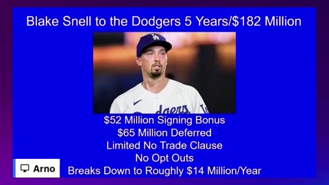 More deferred money for the Dodgers