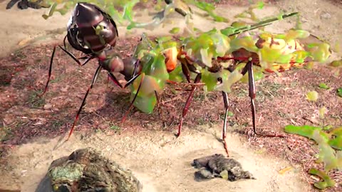 How Bombing Ants Work 😵.
