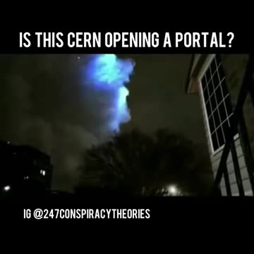 Is this CERN opening a portal?