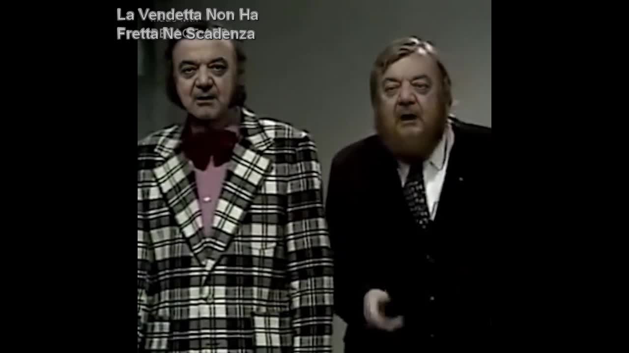 LA VENDETTA NON HA FRETTA NE SCADENZA