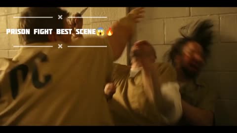 Prison Fight Scene😱🔥