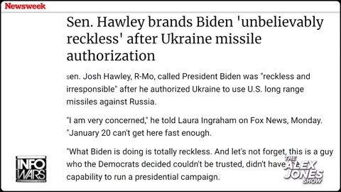 Articles Of Impeachment Against Joe Biden For Illegally Bombing Russia Drafted