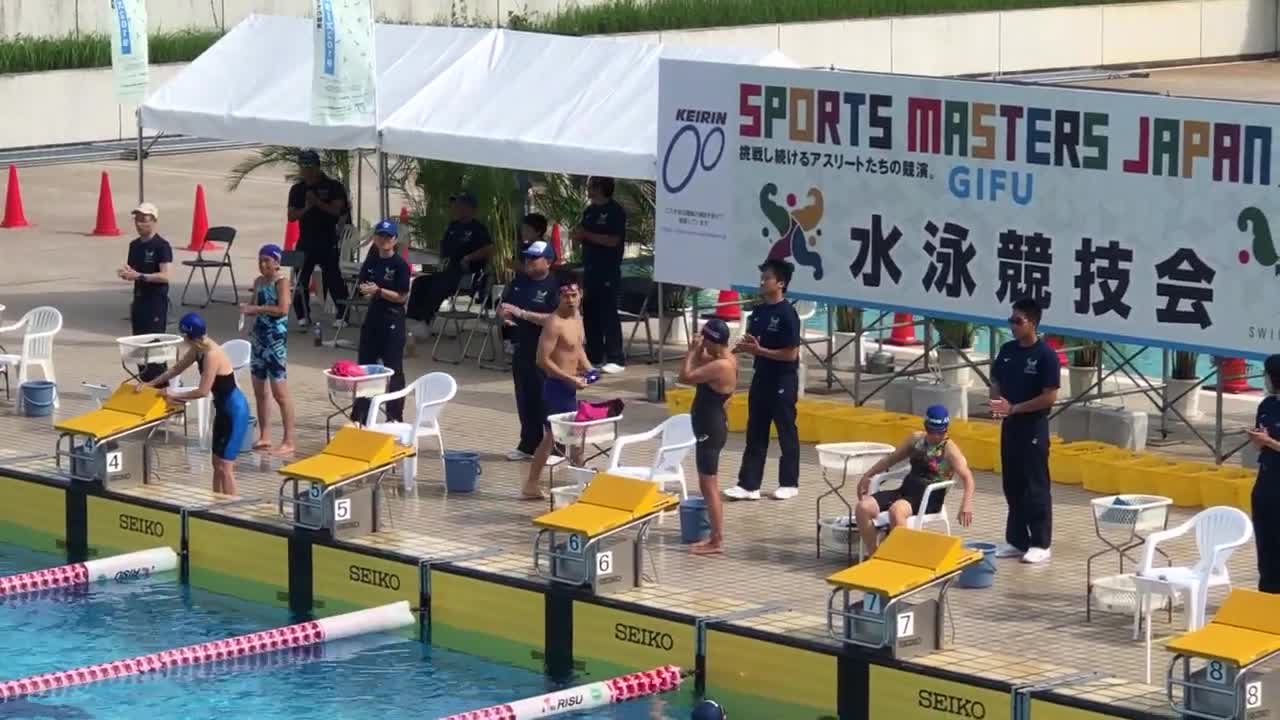 2019年日本スポーツマスターズ100ｍ平泳ぎ