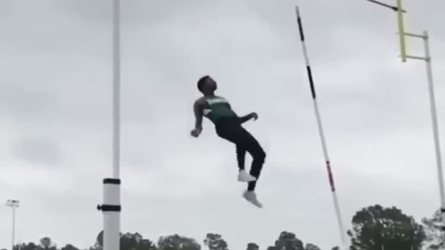 how wrong could Pole vaulting go