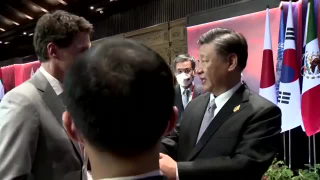 Justin Trudeau se prend une branlée par Xi Jinping