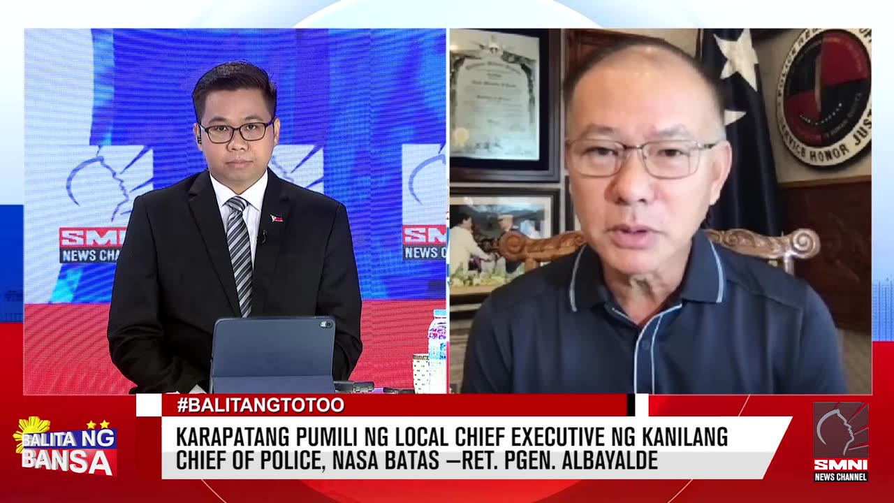 Karapatang pumili ng local chief executive ng kanilang chief of police, nasa batas