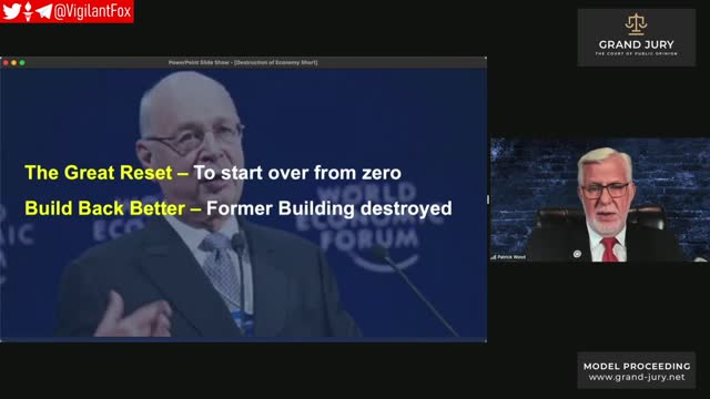 Grand Jury Day 5 | Patrick Woods' Presentation on Klaus Schwab and Technocracy