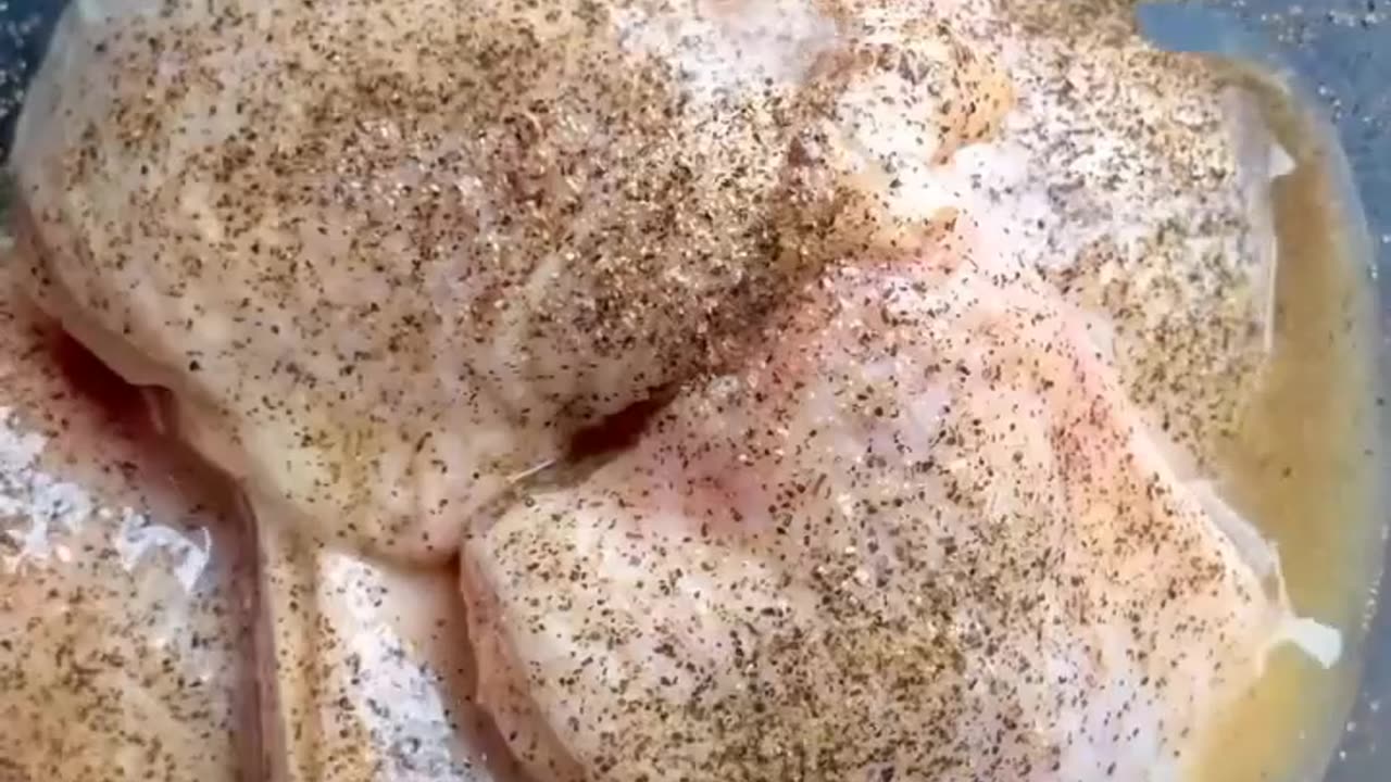 Chicken thighs fry