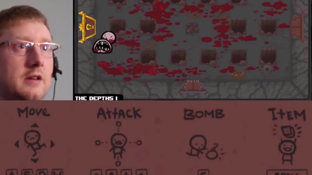 Searching For Tarot Cards In The Binding of Isaac Run 13, social clip 10.