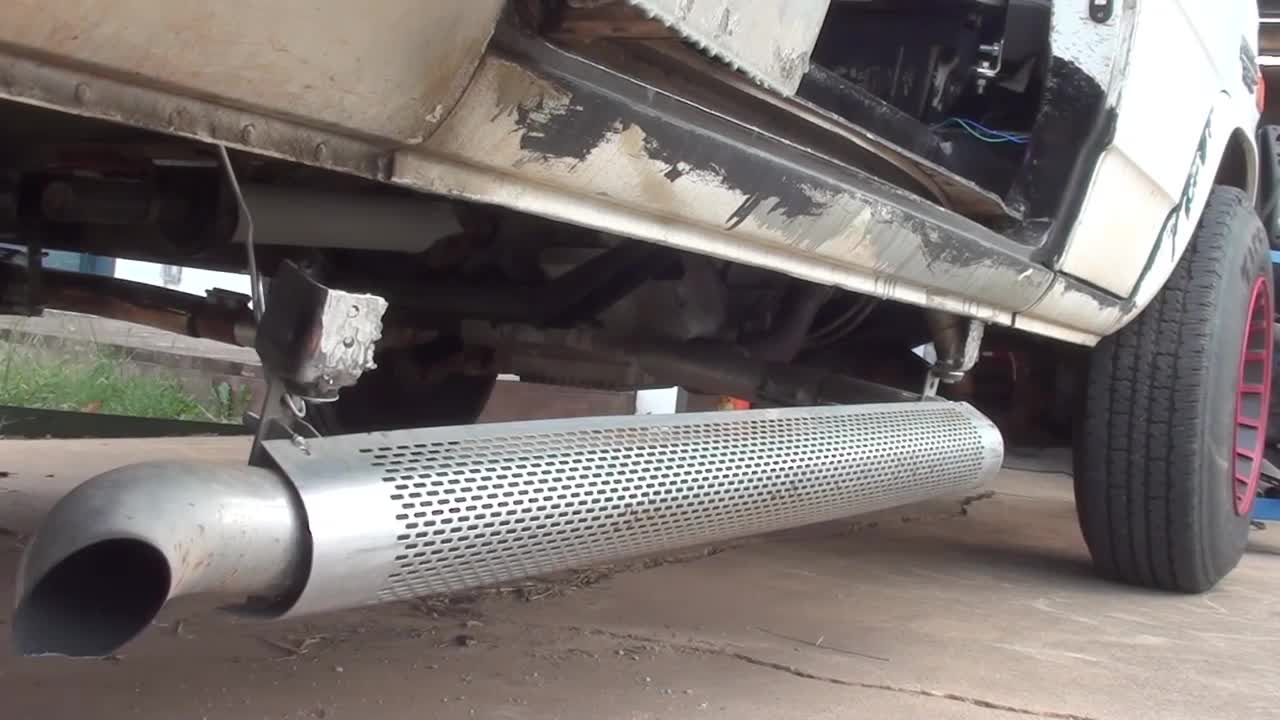 Fixing the Van Side Pipe