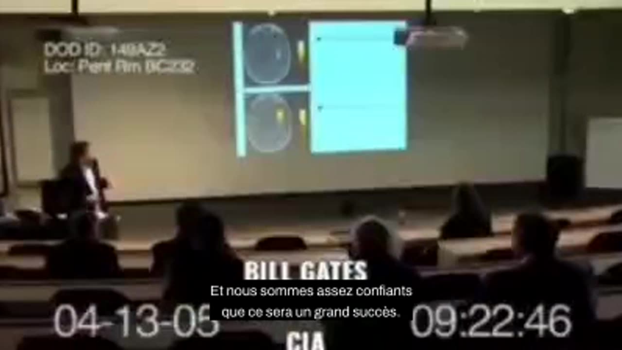 Réunion secrète entre Bill Gates et la CIA en 2005.