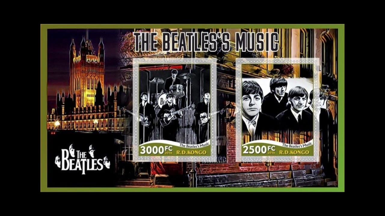 The Beatles on Stamps - Part 3