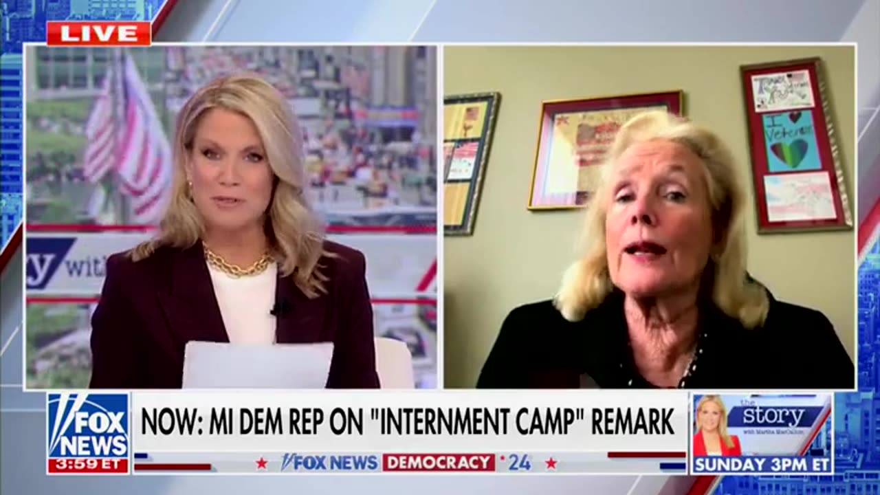 Fox News Host Presses Dem Rep On Whether She Truly Believes Trump Would Detain Her