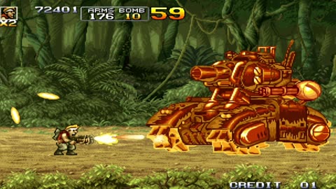 Metal Slug 5 Mission 01 #retrogaming #arcadegame #metalslug5 #nedeulers