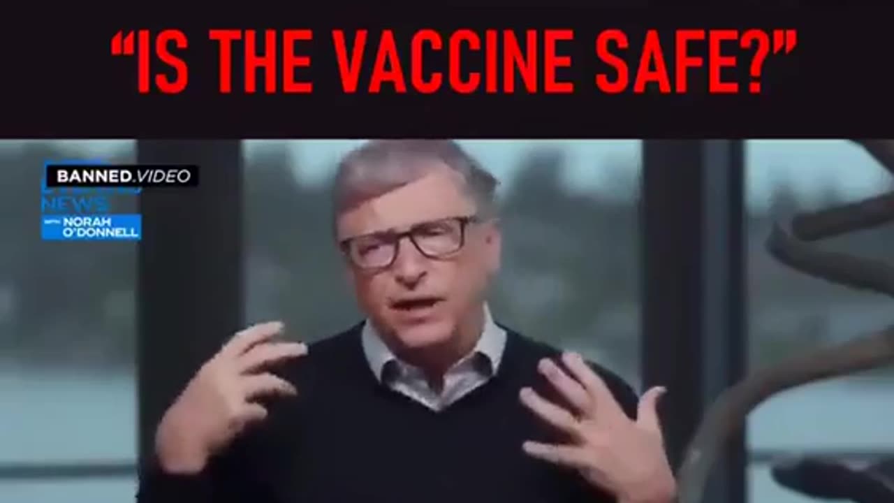 CBSN Interview with Bill Gates "Is the vaccine safe"