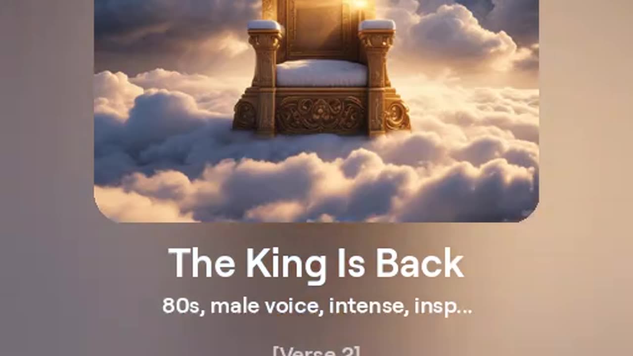 The King Is Back Version 3