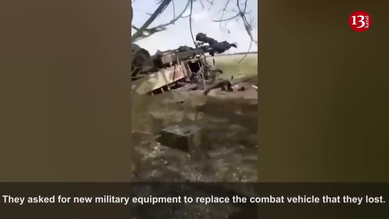 "Our car exploded, everyone’s dead, help!"- Russians display their destroyed equipment, ask for help