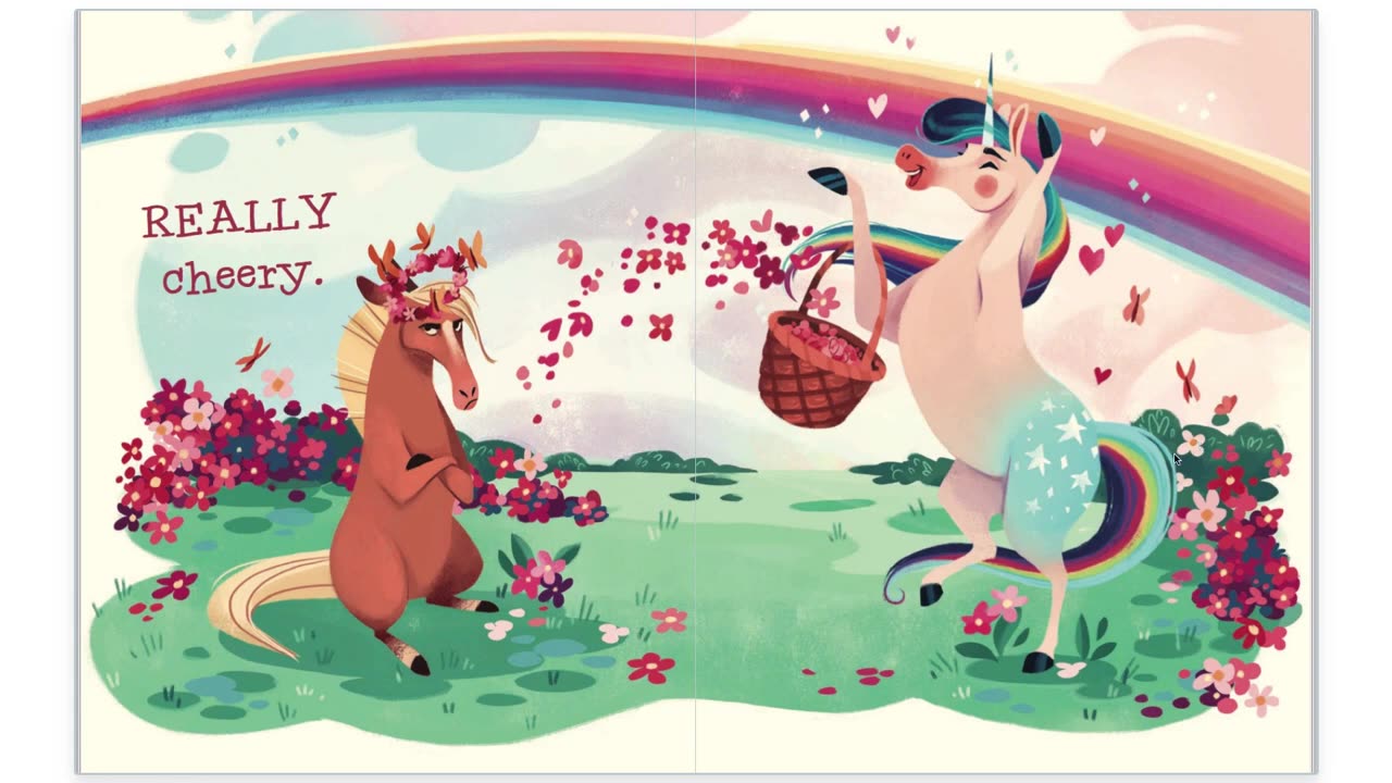 Unicorn and Horse by David W. Miles