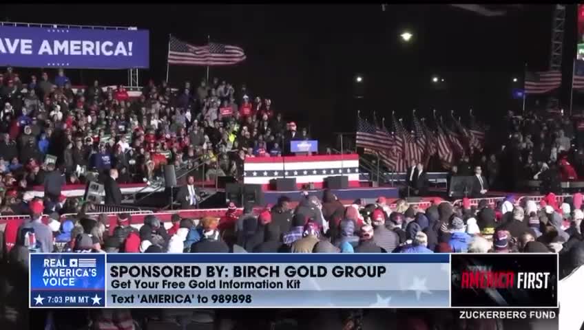DJT IOWA rally 11-3-2022 Weaponized dept of justice Weaponized, FBI