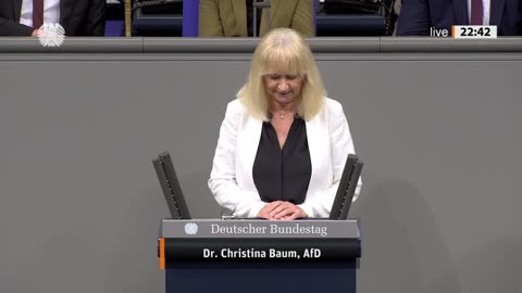 Dr. Christina Baum Rede vom 11.05.2023 - Medizinische Versorgung für Lipödem-Betroffene